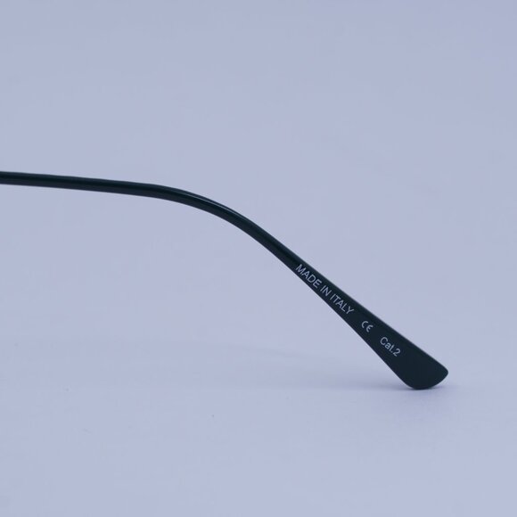 Bottega Veneta BV0246S 004 Sunglasses Silver Round Frame, Green Lenses main image 5